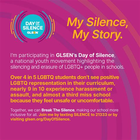 Day Of Silence Virtual Guide Glsen