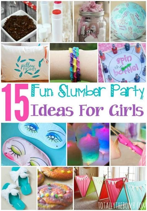 15 fun slumber party ideas for girls