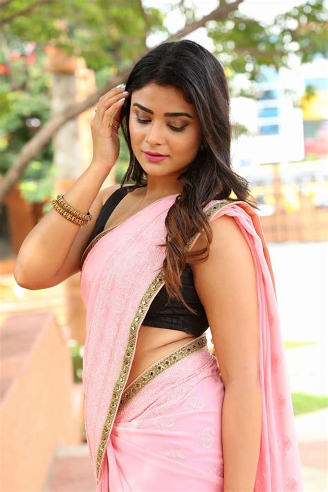 Priyanka Sharma Saree Hot Photos At National Silk Expo September South Indian Actress