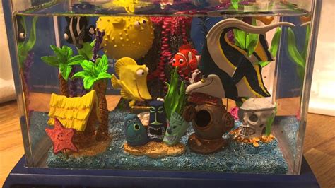 Finding Nemo Fish Tank Setup Gulfys