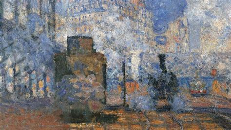 Claude Monet Impressions De La Gare Saint Lazare