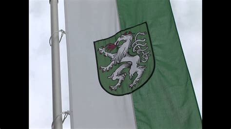 The flag of styria shows two stripes in white and green and was in 1960 adoped with this. flag styria austria HD - YouTube