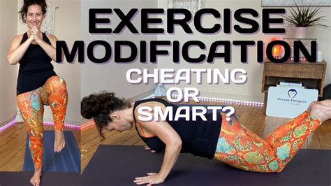 Exercise Modifications Explained Is It Cheating To Modify An Exercise