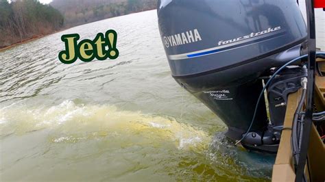 Yamaha 80hp Jet Outboard In Action My Fishing Jet YouTube