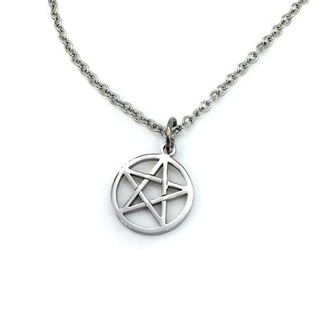 Pentacle Necklace Mysticum Luna Pentagram Jewellery