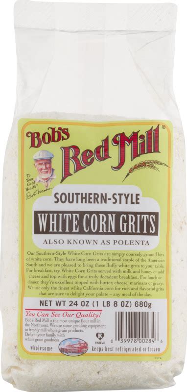 Bob S Red Mill Southern Style White Corn Grits Bob S Red Mill 39978002846 Customers Reviews