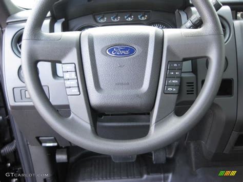 2013 Ford F150 Stx Supercab 4x4 Steel Gray Steering Wheel Photo
