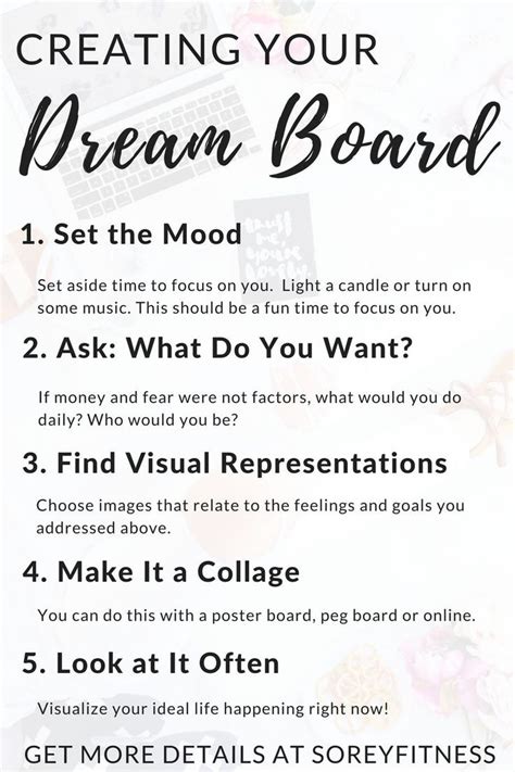 How To Make A Vision Board In 5 Simple Steps Dream Board