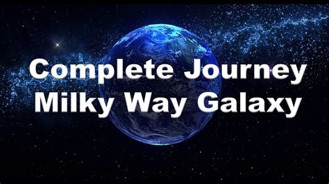 Complete Journey In To The Milky Way Galaxy Youtube