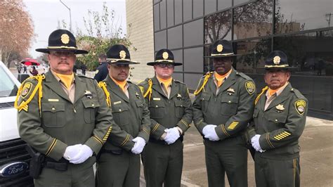 Wasco State Prison Honor Guard Represent Kern County At Corporal Singh