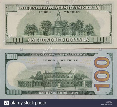 100 Dollar Bill Back High Resolution Stock Photography And