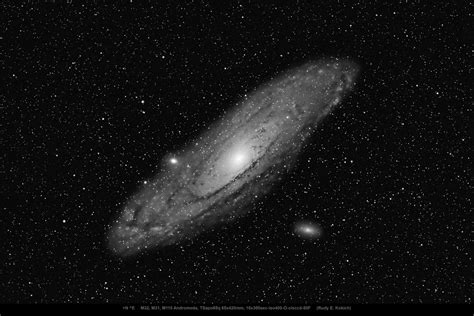 M31 M32 M110 The Andromeda Galaxy Group With A Tsapo65q 420mm Fl
