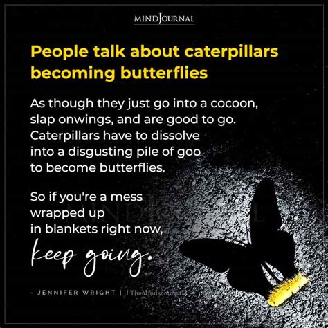 People Talk About Caterpillars Jennifer Wright Quotes