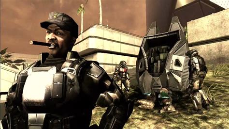 Halo 3 Odst Firefight Trailer Hd Vidoc Youtube