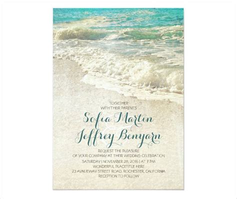 Beach wedding free printable wedding invites. 87+ Wedding Invitations in PSD - PSD | Free & Premium ...