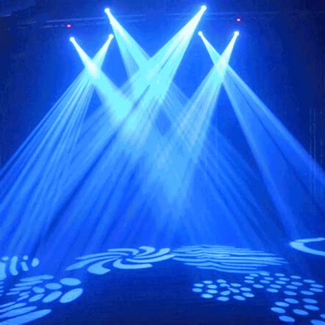 30w Led Gobo Moving Head Stage Light Rgbw 4in1 Dmx Dj Lighting