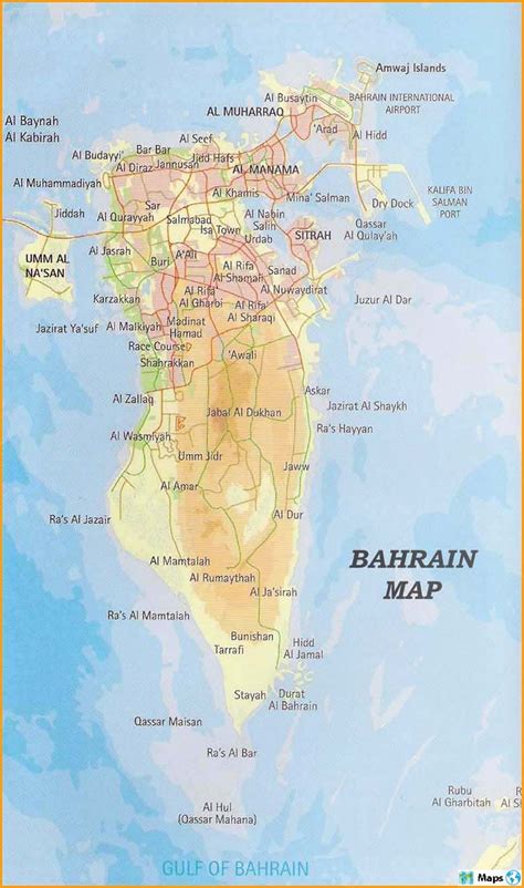 Bahrain Location On World Map Us States Map
