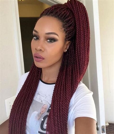 Everything About Box Braids And Senegalese Twists Twist Braid