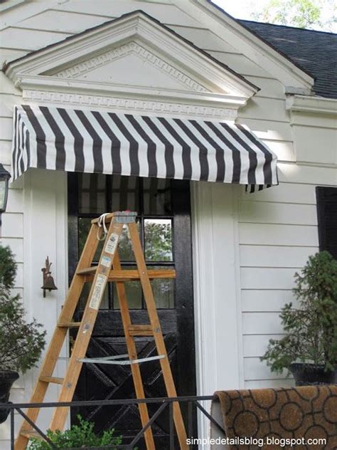 Maybe you would like to learn more about one of these? Simple Details: diy awning tutorial... | Diy awning, Diy window, Door awnings