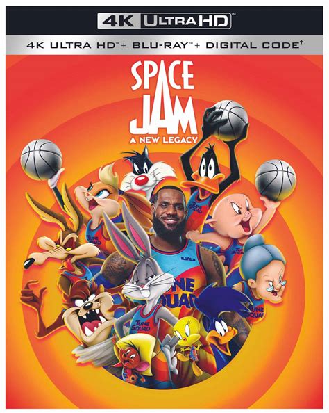 Space Jam A New Legacy 4k Blu Ray And Dvd Release Details Seat42f