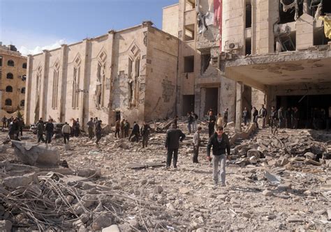 Blasts Rock Aleppo As Dozens More Are Reported Killed In Syria The