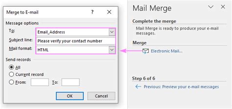 Mail Merge In Outlook Send Bulk Email Individually