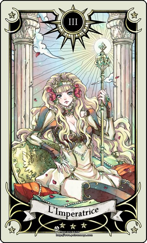 Tarot Cardslimperatrice Tarot Cards Art Empress Tarot Card