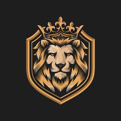Luxury Golden Royal Lion King Logo Design Inspiration 6735527 Vector