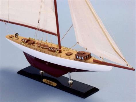 Cheap home decor, everything under $10. Columbia Limited 25" - Wood Sailboat Model - Sailboat ...