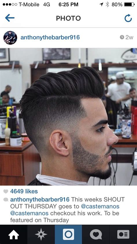The resulting fade is long and dramatic. Sweet fade | Trendy mens haircuts, Haircuts for men, Hair ...