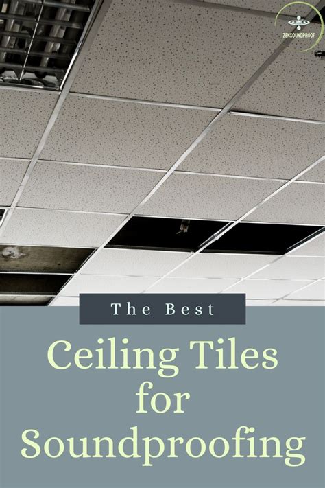 The Best Soundproofing Ceiling Tiles Ceiling Tiles Sound Proofing