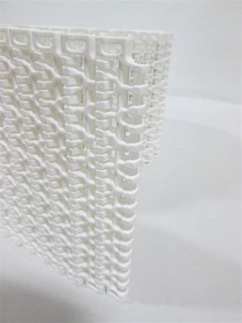 Intralox Series 1100 Flush Grid Friction Top White Conveyor Belt D384590