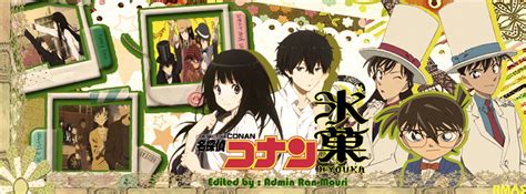 Hyouka X Detective Conan Crossover By Missmaebels On