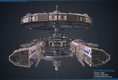 Xasan Maxanov Sci Fi Space Station