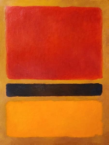 Mark Rothko American Oil On Canvas Style Of