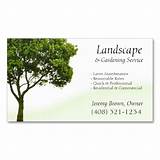 Lawn And Landscaping Business Cards