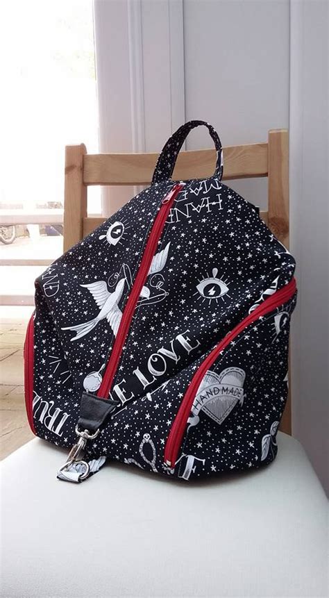 Teardrop Backpack Sewing Pattern Alythalienor