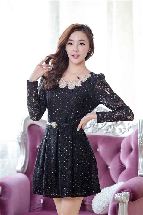 Namun, kini banyak tersedia berbagai. DRESS KOREA BAHAN BROKAT ONLINE | Model Terbaru | Jual ...