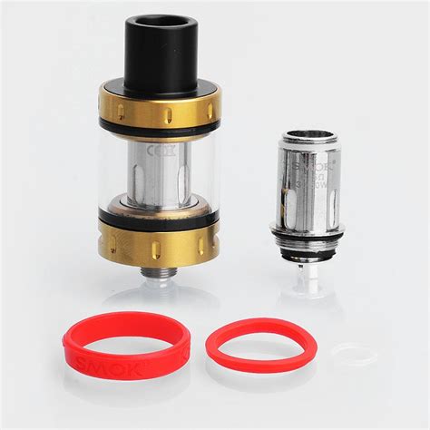 Since cleaning the vape tank is very necessary, so how to clean a vape tank ? Authentic SMOKtech SMOK Vape Pen Gold SS 2ml 22mm Sub Ohm Tank