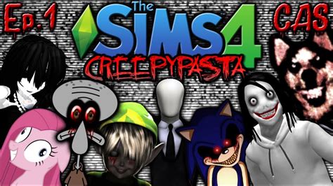The Sims 4 Creepypasta Theme Vampire Reboot Ep 1 Create A Sim