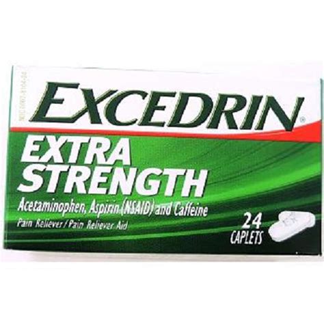 Excedrin Directions Excedrin Ingredients And Dosage Information