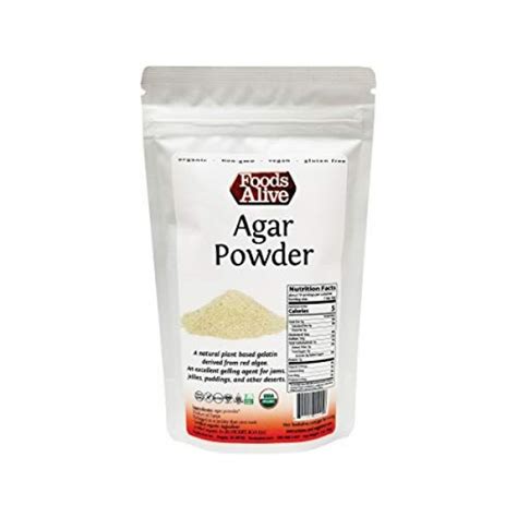 Foods Alive Agar Agar Powder Pure Agar Powder For Unflavored