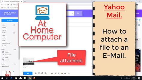 How To Add An Attachment In Yahoo Mail Youtube