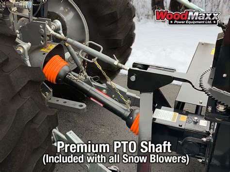 Pto Snow Blowers Woodmaxx 48 Inch Snow Blower