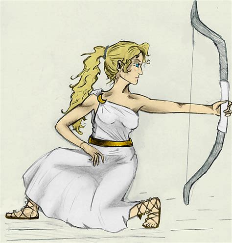 The Goddess Artemis By Lovetheenlightenment On Deviantart