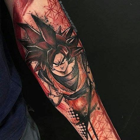 Samurai perfect cell | dragon ball. #Repost @gamer.ink Goku tattoo done by ...