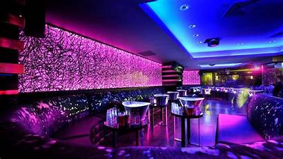 Bar Lounge Club Neon Night Lighting Architecture