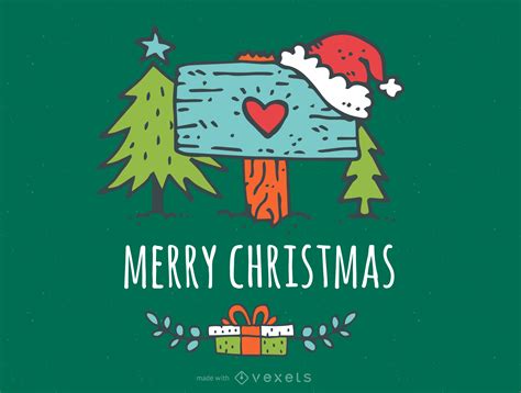 You can then edit the holiday template and print it, or use it digitally. Hand-drawn Christmas cute card editor - Editable design