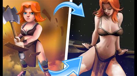 Como Se Verian Los Personajes De Clash Of Clans En La Vida Real Parte Free Download Nude Photo