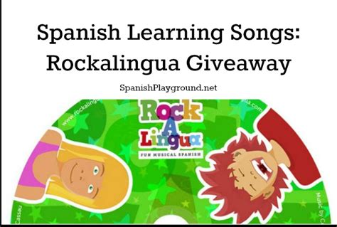 Rockalingua Spanish Songs For Elementary Spanish Playground